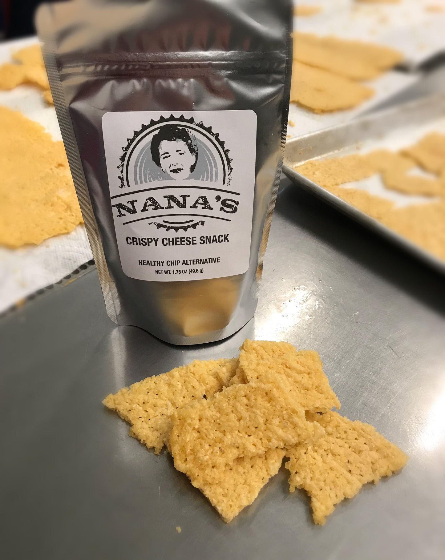 Nana's Crispy Cheese Snack